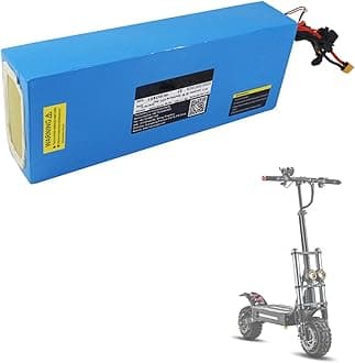 60V 23.4Ah 26Ah Ebike Battery Pack 60V 52V 15.6Ah 18.2Ah 20.8Ah Lithium Ion Battery Replacement Battery for 500W 1000W 1500W Electric Scooter Motor Kits with Charger