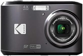 KODAK FZ43 Digital Still Camera - Black (27 mm Lens, 4x Zoom, 16 MP) 2.7-Inch LCD Screen