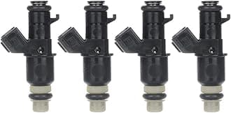 8 Holes 4Pcs Fuel Injector Replace 842-12288 FJ484 16450RAAA01 SCITOO Automotive Engine Fuel Injector fit for 2005-2006 for Acura for RSX,2003-2008 for Honda for Accord,2005-2009 for Honda for CR-V