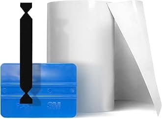 Clear Gloss Paint Protection Scratch Resistant Vinyl Wrap Film (8" x 120" w/Toolkit)
