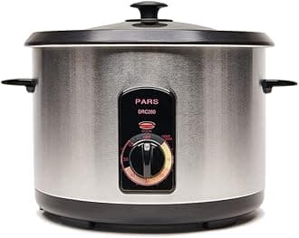 Automatic Persian Rice Cooker - Tahdig Rice Maker Perfect Rice Crust, 20 Cup