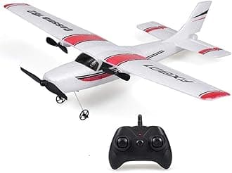 EBOYU FX801 RC Airplane Remote Control Plane Cessna 182 2.4G 2CH RC Fixed Wing Plane/Electric Flying Aircraft RC Drone