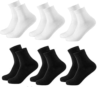 Cotton Socks for Men, Women office Boys and Girls School socks