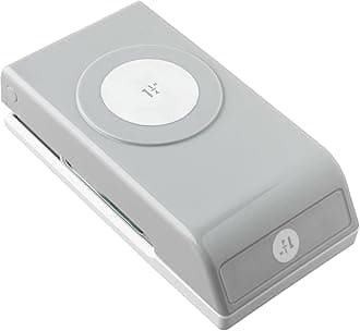 EK Tools Circle Punch 1.25 Inch With Safety Lock, Create Perfect Circles for Handmade Cards, Scrapbooking, Gift Tags, Invitations, Decorations and More