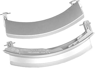 Cylinder Washing Machine Door Handle ，Compatible For Bosch Siemens，9000331939 9000389973 9000534076 Washing Machine Handle Replacement(Style white)