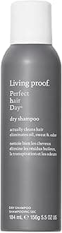 Living Proof Perfect Hair Day™ Dry Shampoo for Women & Men – Detoxifies Scalp, Actually Cleans Hair by Absorbing Oil, Sweat & Odor, Leaves Soft Hair with Light Texture & Long-Lasting Crisp Scent