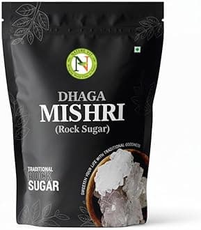 - Nature Vit Dhaga Mishri, 900g | Rock Sugar | Pure Thread Crystal | Thread Mishri | Mishri Crystal