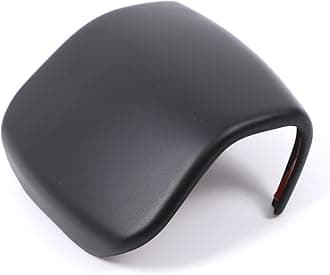 HAPPYHORSE Car Gear Shift Knob Head Cover Trim Compatible with Land Rover Range Rover Sport/Vogue，VELAR/Discovery 5 Gear Shift Knob Head Protective Cover Decoration (Matt Black)