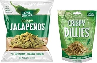 Fresh Gourmet Variety Pack Salad Toppings (Crispy Dillies + Crispy Jalapenos)
