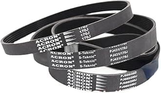 MYruN Ribbed Belt PJ 465J 470J 475J 480J 485J 490J 495J 500J 505J 510J 460J Sports Bike Treadmill Exercise Bike Spinning Belt MYruN (Size : 485J-PJ1232, Style : 1PC_10RIBS)