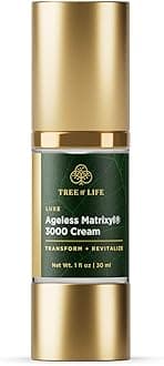 Tree of Life Beauty Moisturizer, Hydrating, Firmer and Smoother Skin Non Greasy - Matrixyl 3000 Face Cream 1 Fl Oz