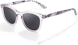 LianSan Full Readers Sunglasses for Women - Stylish Reading Sunglasses with Readers Built in with Spring Hinge UV Protection(Transparent,2.0x)