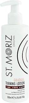 Gradual Tanning Lotion by St Moriz with Pump Action Top, 200 ml