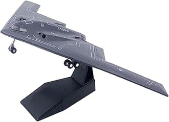 Almencla Us B2 Strategic Fighter Plane Model Alloy Model Diecast 1/200 Metal Planes