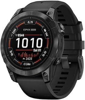 GARMIN EPIX PRO (GEN 2) STANDARD EDITION- 51MM -SLATE GRAY WITH BLACK SILICONE BAND