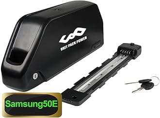(UK Warehouse) Unit Pack Power 48V 25Ah Shark Ebike Battery