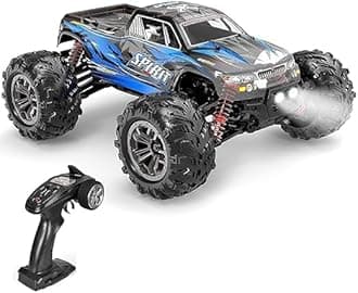 Heattack Jakeob 1/16 4X4 Rc Offroad Truck - Rtr Durable Beginner Rc Car, High Speed 38 Km/H, Remote Control W/ 2S 1500 Mah Battery,Multicolor