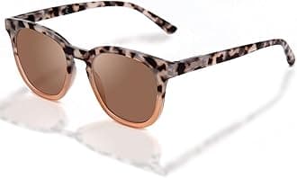 LianSan Full Readers Sunglasses for Women - Stylish Reading Sunglasses with Readers Built in with Spring Hinge UV Protection(Pink Tortoise,3.00x)