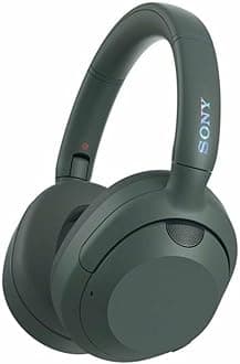 SonyULT WEAR Over Ear Wireless Noise Canceling Headphones with ULT Sound, Massive Bass, Clear Call Quality, Up to 30hr Battery Life, Alexa & Google Assistant, iOS & Android - Forest Grey