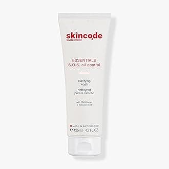 Skincode S.O.S Oil Control Clarifying Wash - Pore-Refining, Breakout-Reducing Cleanser | Advanced Pore-Cleansing Formula | Dermatologist Tested, Free from Parabens & Fragrance (4.2 Oz / 125 mL)