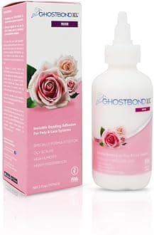 Professional Hair Labs Ghost Bond Hair Glue Wig Adhesive, No Chemicals, XL, 5 oz Rose