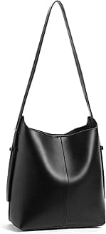 SENDEFN Bucket Bags for Women Leather Shoulder Bag Womens Bags，Stylish and Durable Handbags for Women