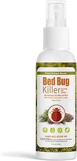 Bed Bug Killer 3 oz EcoVenger by EcoRaider,Travel Size,100% Kill Efficacy, Bedbugs & Mites, Eggs & The Resistant, USDA BIO-Certified, Plant Extract Based & Non-Toxic, Child & Pet Safe