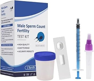 B-Arm Male Fertility Test Kit (Pack of 1) with 99% Accurate & Rapid Results in Just 5 minutes| Sperm Testing Kit to Check Sperm Levels Privately At Home| Sperm Test to Detect Normal or Low Sperm Count