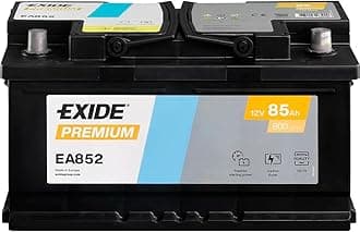 Exide Premium Carbon Boost EA852 12 V 85 Ah 800 A car battery