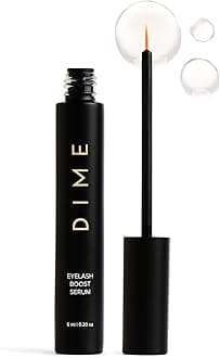Dime Beauty Eyelash Boost Serum, Eyelash Serum for Healthier, Longer, Thicker Eyelashes, Pack of 1