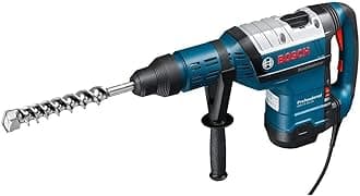 Bosch Professional 0611265000 GBH 8-45 DV Rotary (1500 W, SDS, Lubrication Tube, Auxiliary Handle, Case, Dia. in Concrete with Hammer Drill Bits: 12-45 mm, Maximum Impact Energy: 12.5 J)