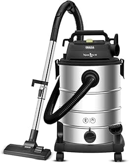 Inalsa Wet and Dry Vacuum Cleaner with Blower Function|1700 W & 42 LTR Capacity|28 kPa Suction|HEPA Filter|House Cleaning Machine,Industrial Vacuum Cleaner Heavy Duty(MasterVac 42)