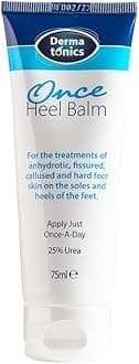 Dermatonics Once Heel Balm | Long-lasting Relief for Rough, Dry, and Callused Heels and Feet | Clinically Proven | Visible Result in 8 Days | 75 ml