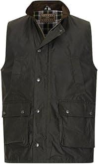 WALKER AND HAWKES - Men's Wax Winchester Gilet