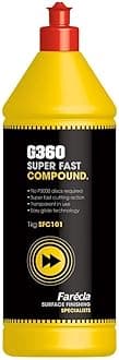 FARECLA G360 Super Fast Compound 1lt Removes Holograms and Swirls Marks (1kg)