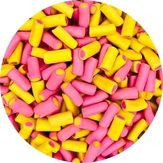 Pick n Mix Retro Sweets 200g 400g 600g 1kg 1.5kg 100+ Choices (Haribo Rhubarb & Custard, 400 Grams)
