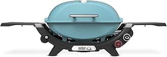 Weber Q 2800N+ Liquid Propane Grill, Sky Blue