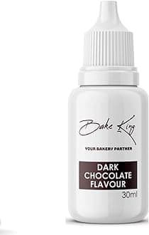 Dark Chocolate Flavour Essence 30ml | Baking Essential Ideal for Cakes, Jams, Cookies, Ice Creams, Chocolate