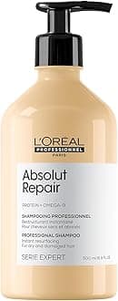 L’Oréal Professionnel | Absolut Repair Shampoo | For dry & damaged hair | Repairs & Hydrates Dry, Damaged Hair |With Gold Quinoa & Protein | SERIE EXPERT