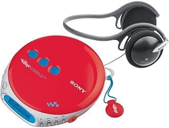 Sony D-EJ360 PSYC CD Walkman (Red)