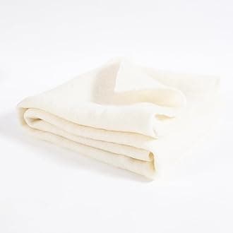 100% Pure Wool Felt Fabric for Needle Felting, Wet Felting, Quilting - Pre-Felted Natural Ecru Wool Batting | DIY Crafts, Wearable Arts, Home Decor (11.8X59 inch)