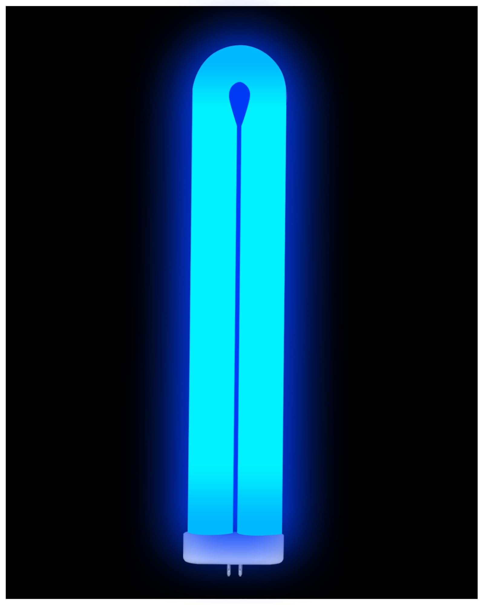 BF190 Bug Zapper Replacement Bulb Compatible with Flowtron BK-40D, 10" FUL32T8/BL U Type Replacement Bulb for Outdoor Electronic Insect Killer 32W with 4 Pin Base, 1 Pack