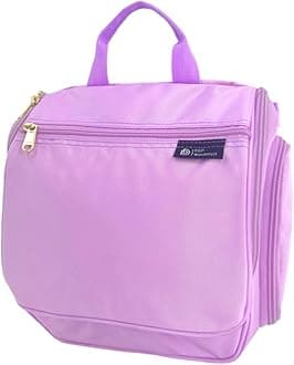 D&D Hanging Travel Toiletry Bag for Men and Women – Large Cosmetics, Makeup and Toiletries Organizer Kit with 10 Compartments, YKK Zippers, XXL Metal Swivel Hook, Water-Resistant Nylon