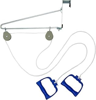 DMI Shoulder Pulley For Physical Therapy, Door Pulley, White