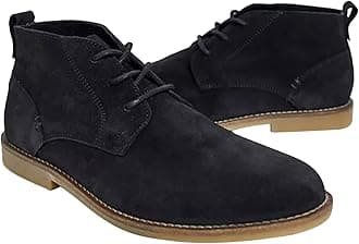 Roamer Men's 3 Eye Square Toe Suede Leather Desert Boots 9 UK Sand