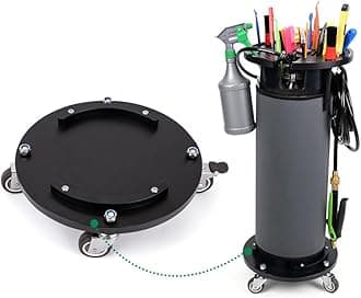 FOSHO Caster Wheels Sprayer Base for Lawn & Garden Water Spray Bottle, Car Detailing Tool for Heavy-Duty Pump Pressure Sprayer