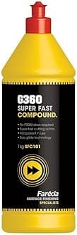 FARECLA G360 Super Fast Compound 1lt Removes Holograms and Swirls Marks (1kg)
