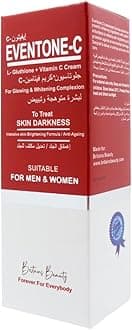 Britain's Beauty Eventone-C L-Glutathione & Vitamin C Face Cream – Hydrating & Brightening Moisturizer for Uneven Skin Tone, Anti-Aging, Wrinkle Care – For Men & Women