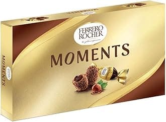Ferrero Rocher Moments Box of 12 Pralines, 69.6 g (Pack of 3)