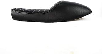 0241 Motorcycle Vintage Cafe Racer Hump Saddle Seat Universal Black